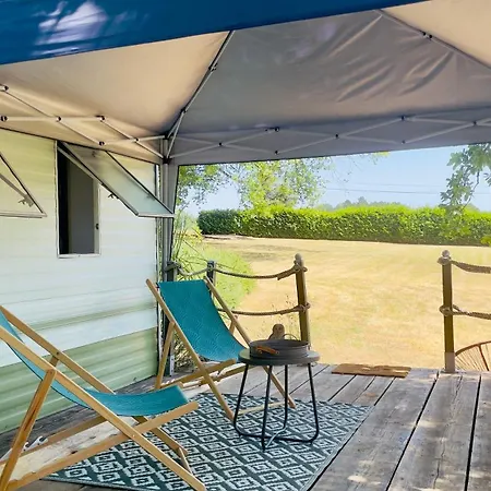 Chez Les Garcons Mobile Vintage, Confortable Avec Piscine Κάμπινγκ *